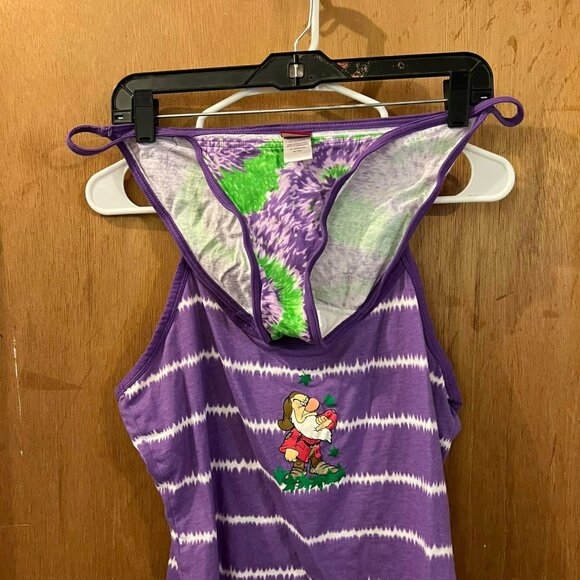 🐻Size L - Disney - "Grumpy" PJ Set - Camisole and Shorts - Picture 4 of 7